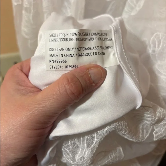 NWT Shoshanna Midnight Marinique Dress in Optic White - Picture 9 of 10